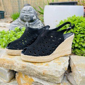 Eric Michael Marti Espadrille Wedge Sandals